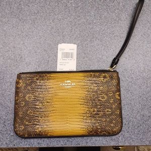 Coach Wallet/ Snake Skin Design